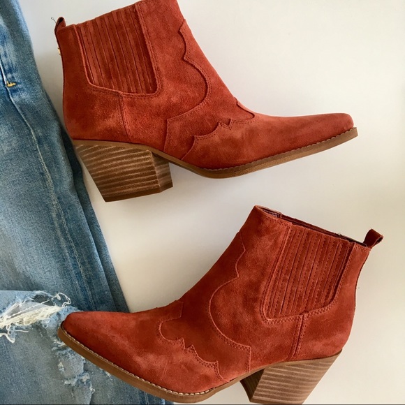 sam edelman winona bootie red